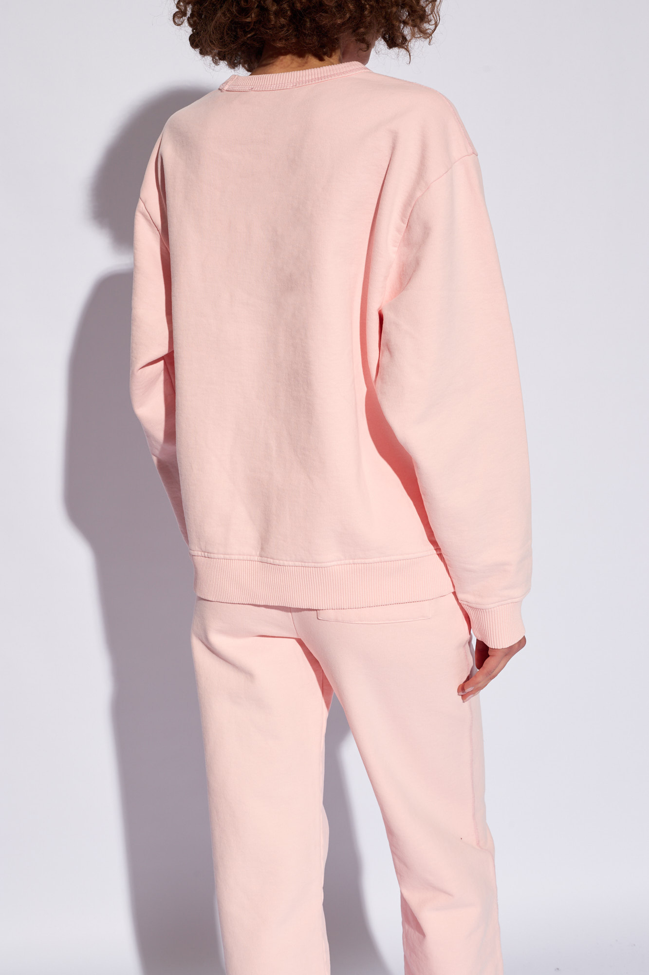 Pink sweatshirt and sweatpants on sale set